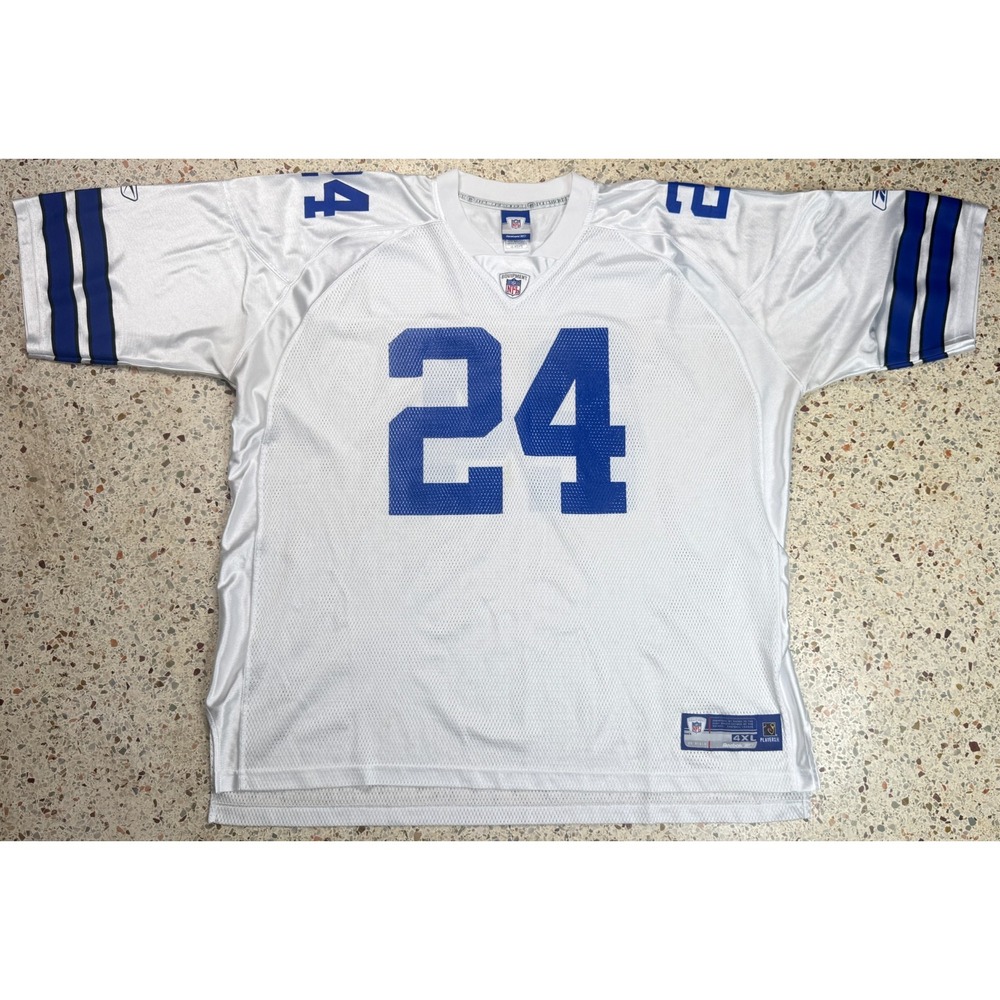 Reebok NFL Dallas Cowboys #24 Marion Barber Football Jersey Size 4XL